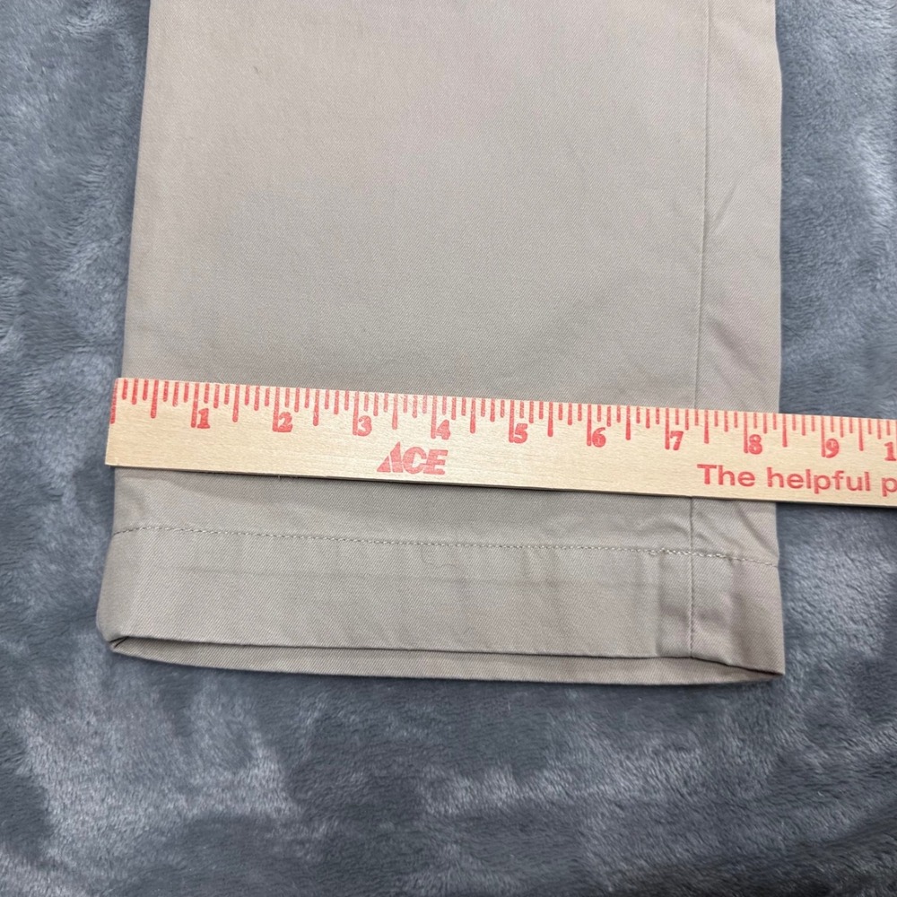 Banana Republic Aiden Chino Slim Fit Pants Mens 36x34 Tan Khaki Cotton New - Picture 4 of 14